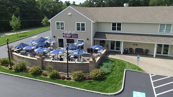 Friendly Red's Tavern - Aerial View