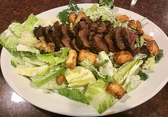Habanera Steak Caesar Salad - Friendly Red's Tavern